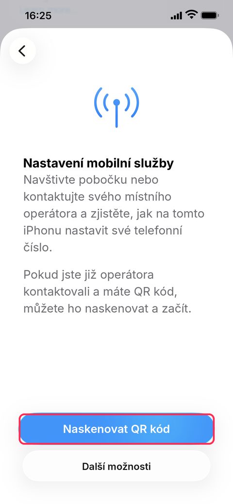iPhone: krok 3