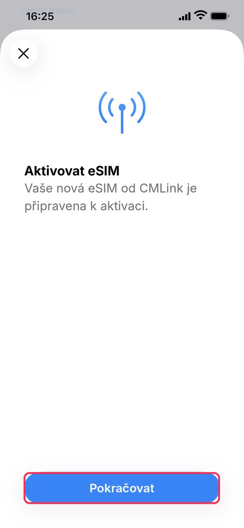 iPhone: krok 5