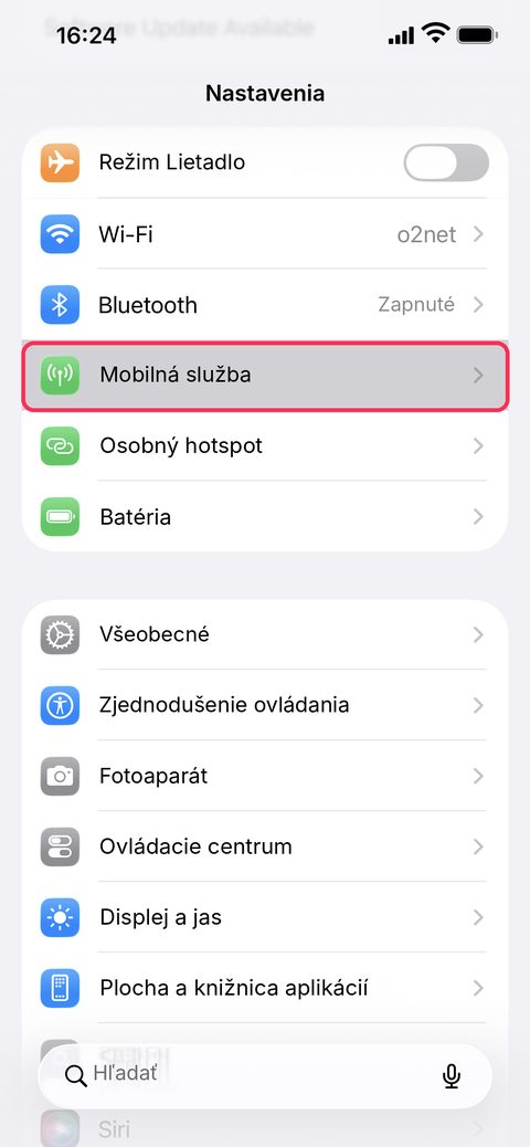 iPhone: krok 1