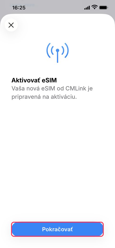 iPhone: krok 5