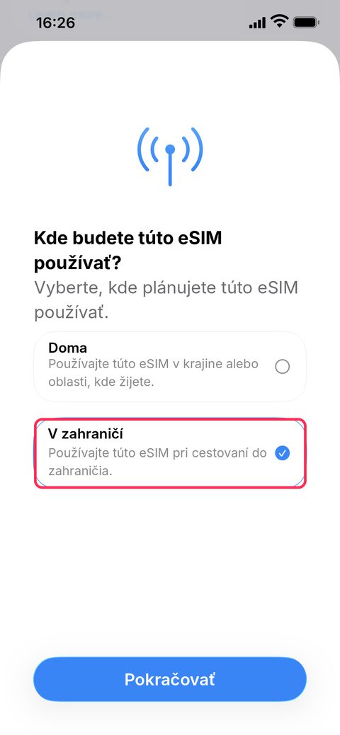 iPhone: krok 7
